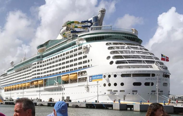 Royal Caribbean's doctors treated the sickened passengers with over-the-counter medications, the company said. 