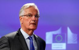 ”There is no place (for financial services),“ Barnier said. ”There is not a single trade agreement that is open to financial services. It doesn't exist.” Reuters