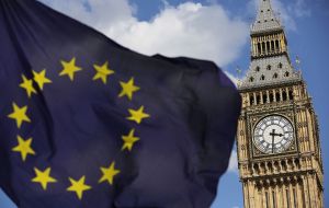 UK must follow all EU rules during the expected two-year transition period following Brexit in March 2019, including laws introduced during that time 