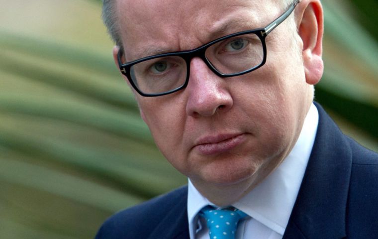 Environment Secretary Michael Gove has anticipated EU fishing quotas referred to UK will be scrapped, and foreign fishing fleets chased from catching in UK waters 