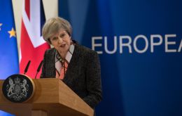 “We are not going to exclude Gibraltar from our negotiations for either the implementation period or the future agreement” underlined Theresa May 