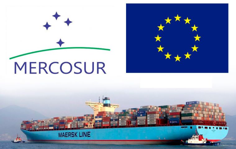 EC fruit and vegetable exports to the Mercosur countries in 2016 amounted to 241.3 million Euro, according to data from the EU Statistical Office, Eurostat