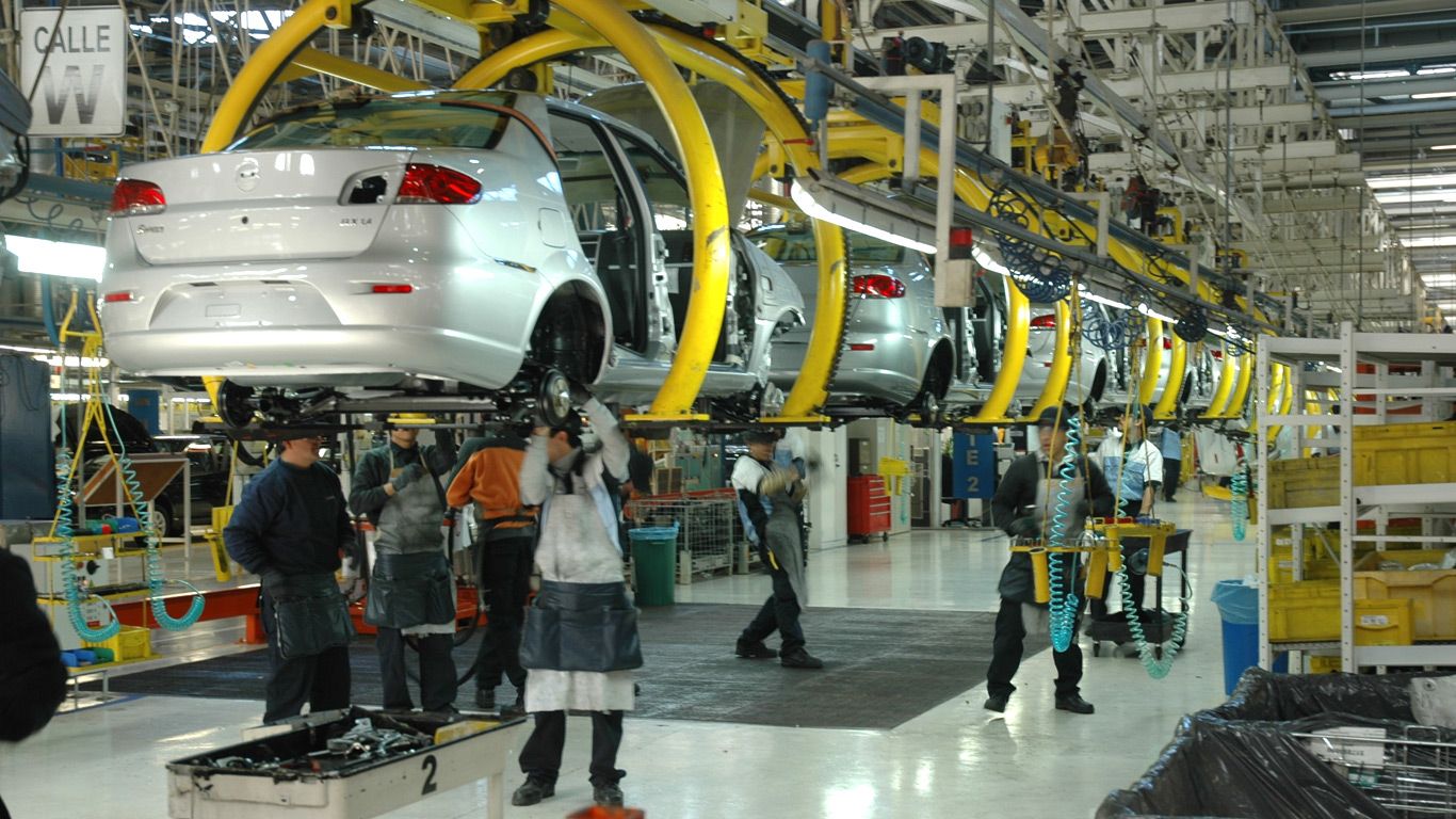 Brazilian industrial production rose in November for the third month ...