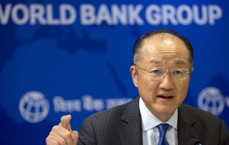 “The broad-based recovery in global growth is encouraging, but this is no time for complacency,” World Bank Group president Jim Yong Kim said. 