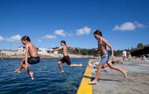 The bureau said seven of Australia's 10 warmest years had occurred since 2005. Only one year, 2011, had cooler than average temperatures.