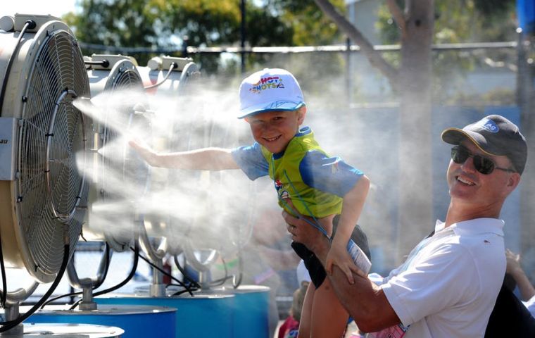 Summer heat described as “exceptional” had resulted in several land-based records being set in New South Wales and Queensland.