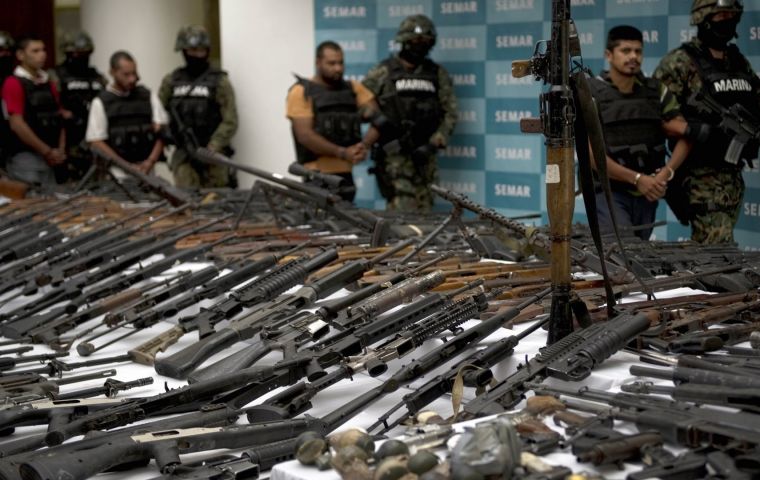 Guns from US generally enter Brazil through direct shipments of assembled weapons, of gun parts or indirect shipments through a third country, Paraguay