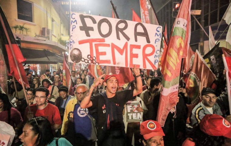 The decision underscored concerns that a business-friendly reform agenda proposed by unpopular president Temer may stall this year