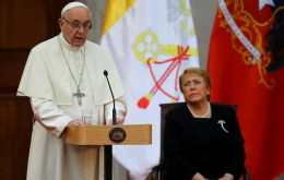 “No one else was present. Only the pope and the victims,” spokesman Greg Burke said. “This was so they could speak of their suffering to Pope Francis”