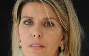 Nisman’s former wife, federal judge Sandra Arroyo Salgado 