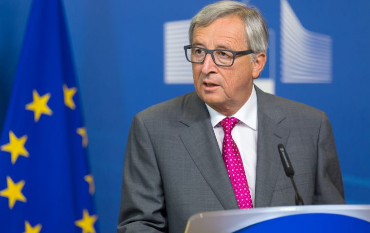 Juncker told the European Parliament (MEPs): ”I see no more important use of our new budget than guaranteeing and financing the peace process in Ireland. 
