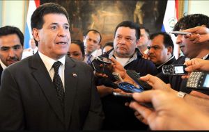 Tabesa is part of president Cartes business group; he is known to have been involved in manufacturing cigarettes smuggled into neighboring countries