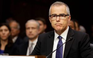 McCabe was thrust into controversy when his wife Jill McCabe, a Democratic senate candidate, had taken hundreds of thousands of dollars in campaign funds