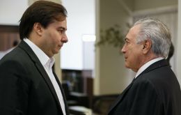 Congress leader Maia and Temer disagree regarding the better moment to vote the pension reform in the House. 