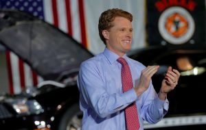 “Build a wall, and my generation will tear it down” said Joe Kennedy III 