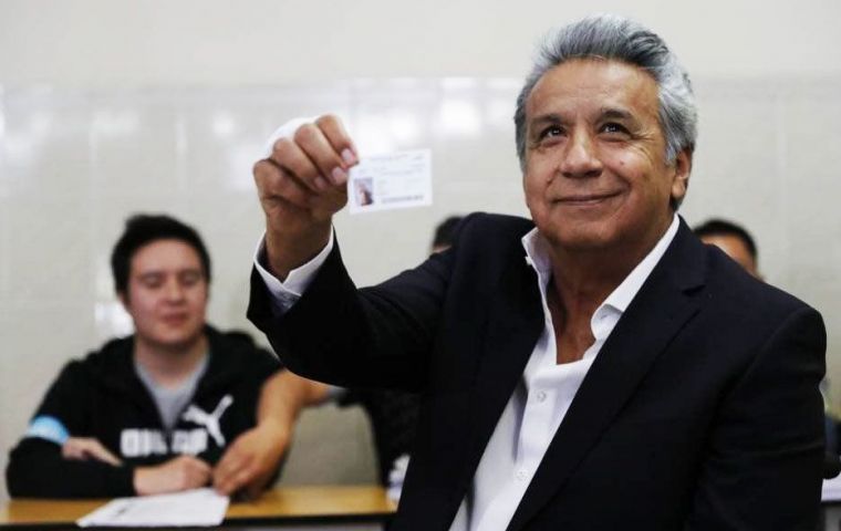 “The victory of the ‘yes’ vote opens the path for us to work together, confrontation is a thing of the past,” Moreno said in a televised broadcast