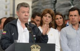 Speaking in Cucuta Santos warned that his government would strictly prosecute any unlawful behavior by Venezuelans, amid concerns over rising crime. 