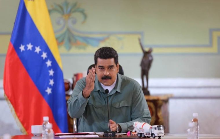 “Summon a summit, are you afraid of me?” Maduro said at the press conference.