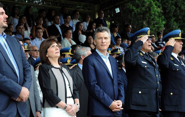 Argentina’s security relationship with the US has been growing closer since late 2015 when Macri took office promising to take a harder line against crime