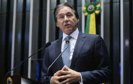 Senate chief Eunicio Oliveira said the federal military intervention in Rio blocks any measure requiring a constitutional amendment, including pensions' reform.