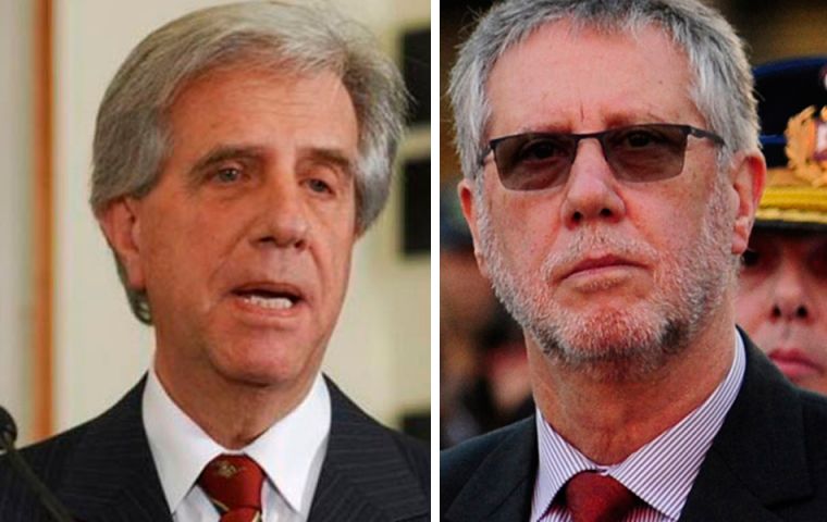 President Tabare Vazquez named his brother, a licensed nurse, as deputy of the Home Office