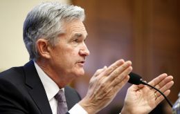 “FOMC will continue to strike a balance between avoiding an overheating economy and bringing ... price inflation to 2 percent on a sustained basis,” Powell said