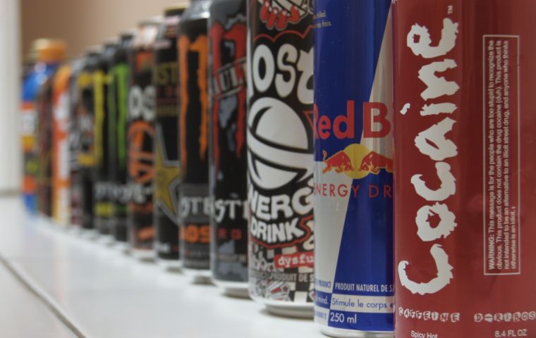 Retailers will limit sale of energy drinks containing more than 150mg of caffeine per liter to under-16s. 