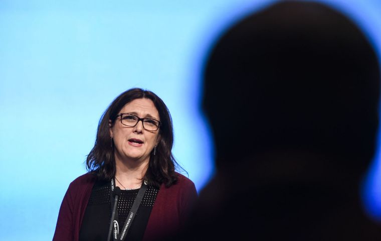 EU Commissioner for Trade, Cecilia Malmström said, “We are looking at possibilities to retaliate, we will also put taxes or tariffs on US imports to the EU”