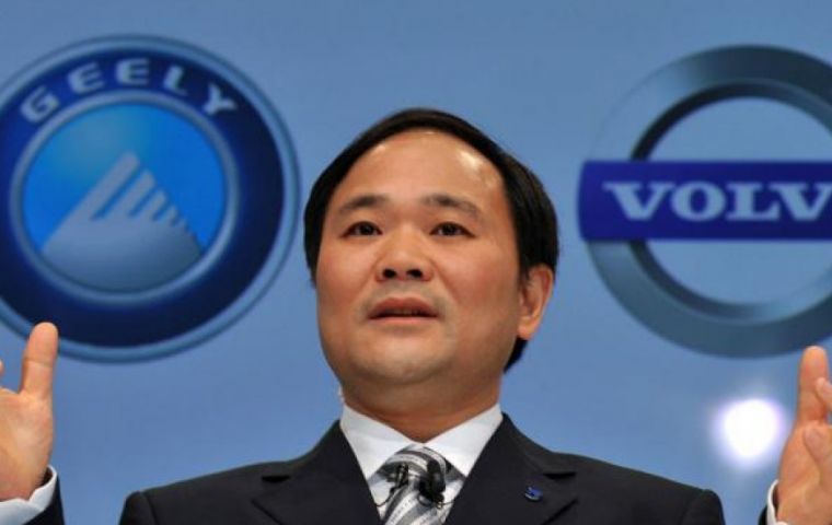 Li Shufu has snapped a US$ 3.3 billion stake in truck maker AB Volvo, a majority stake in Lotus, a 49.9% stake in Malaysian automaker Proton