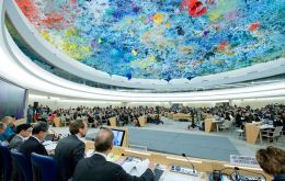 The Human Rights Council takes place at the Palais des Nations in Geneva