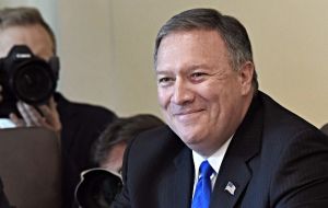 Trump said CIA Director Mike Pompeo will replace the former Exxon Mobil chief executive and Deputy CIA Director Gina Haspel to run the spy agency