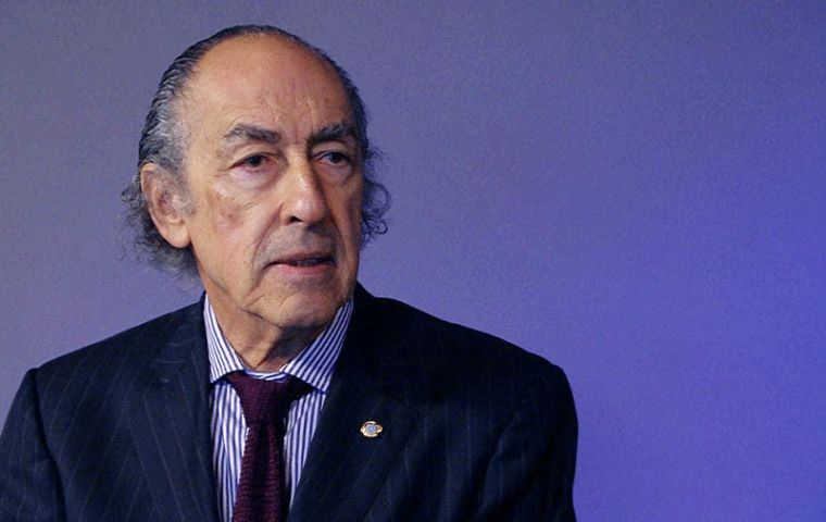  Petrella was deputy foreign minister to Guido Di Tella between 1992 and 1996, and later Argentine ambassador at the United Nations, 1996/1999