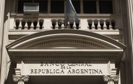 The Central Bank confirmed its policy of supporting the Argentine Peso with occasional interventions in the money exchange market 