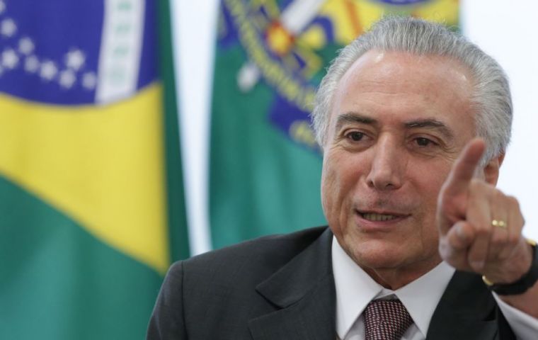 In February, Temer decided the federal intervention of Rio de Janeiro state giving the army control over police, fire departments and the prison system in the region.