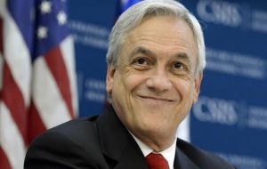 Piñera anticipated he will be going to Government House at 05:45, Chilean time, which is when the delegations will begin presenting their arguments in The Hague.