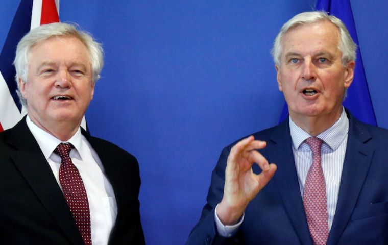 Negotiators Michel Barnier and David Davis said the deal on what the UK calls the implementation period was a “decisive step” in the Brexit process