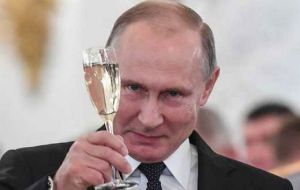 The Russian leader officially won more than 76% of the vote in an election from which the main opposition leader was barred.