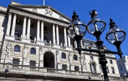 BOE said a majority of officials on its nine-member Monetary Policy Committee agreed to keep the central bank's benchmark interest rate steady at 0.5%