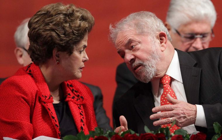 Rousseff assailed the series as a travesty of history aimed at her Workers’ Party and its founder Lula, who has been convicted of corruption