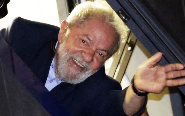 “Lula did not comply with a judicial order,” a spokesman for Moro said, “but everyone knows where he is. He's not hiding or on the run.”