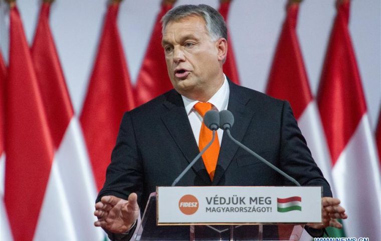 Preliminary results put Orban's Fidesz party on course to win a thumping 49% of the vote, likely giving him a commanding two-thirds majority in parliament