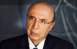 Meirelles said his deputy minister Eduardo Guardia, will continue efforts to rein in the budget deficit and restore confidence in the management of Brazil’s economy