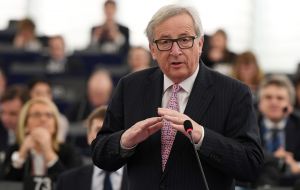 Juncker was responding to a question tabled jointly by Gibraltar’s Labour and Conservative MEPs, Clare Moody and Ashley Fox