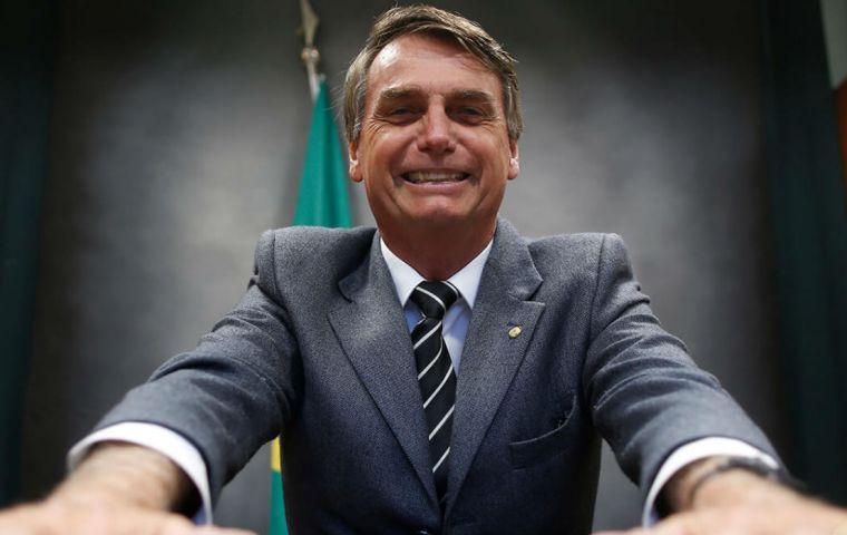 Bolsonaro, a former army captain who was charged with racism for inciting hatred with racist statements has 17% of voter support, down from a peak of 21%