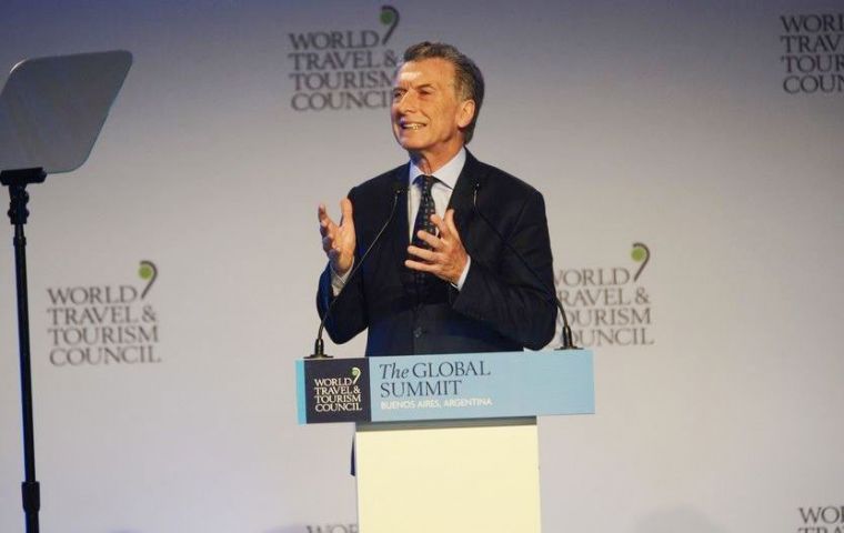 Macri's clear message of Argentina being ‘open for business’ has benefited tourism enormously, underlined Gloria Guevara Manzo, WTTC president and CEO