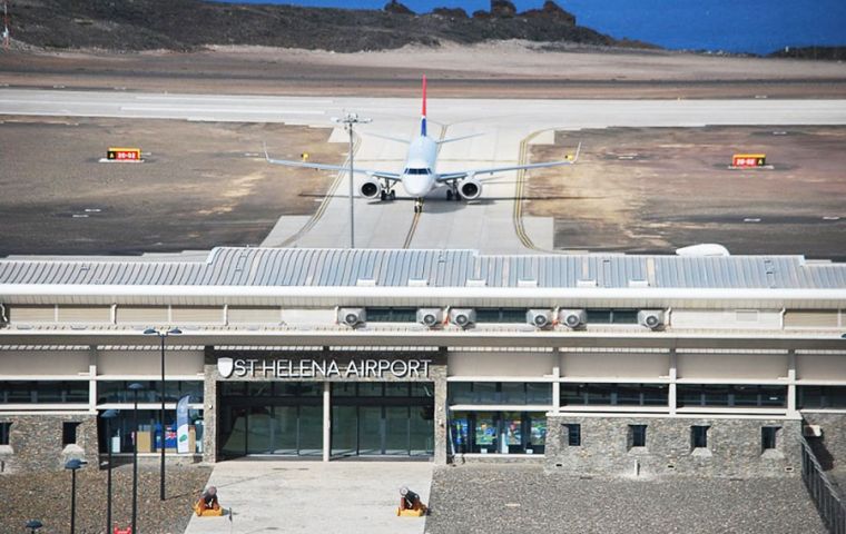 St Helena Airport. Photo: SHG Access office.