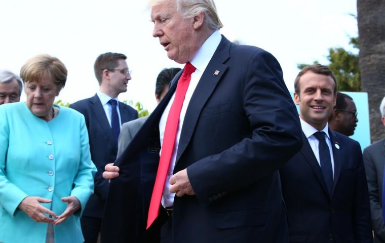 UK, France and Germany - reaffirmed their backing for the deal, as US president Donald Trump continues to threatens to walk away from the agreement.
