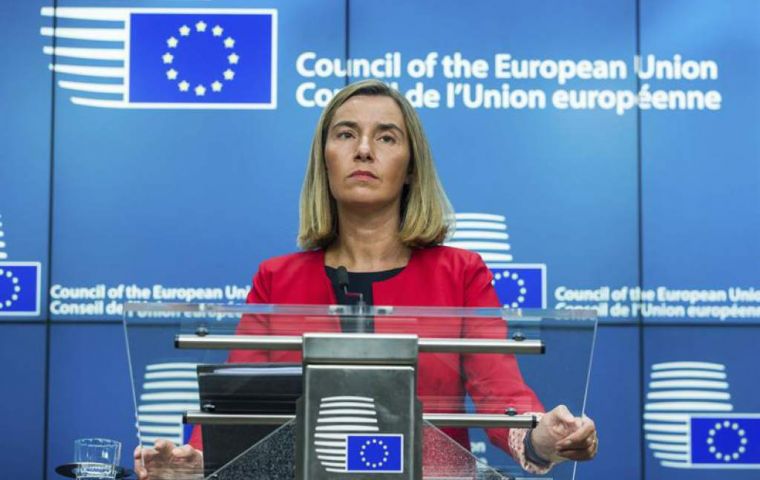 The head of European diplomacy, Federica Mogherini: “We ask for a review of the electoral calendar based on an agreed and credible calendar”.