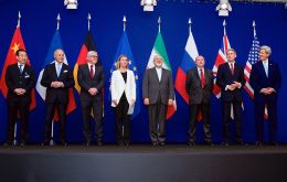 UK, France and Germany say they “will work with all remaining parties” and urged the US not to obstruct its implementation of the Iran nuclear deal 