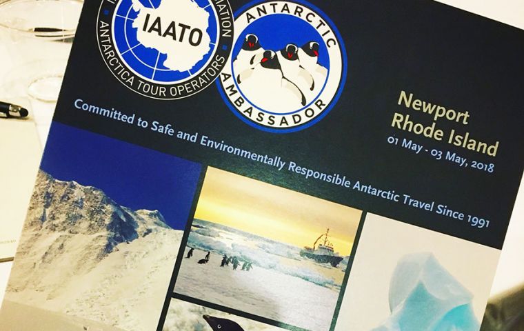 Over 140 people attended the meeting at Newport from May 1-3, representing IAATO member companies and invited stakeholders